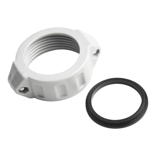 Yhenlovtt Pool Equipment Connector Parts Expansion Nut Kit With O-Ring Seal Gasket Washers For Inflatable Swimming Pool Water System Gray von Yhenlovtt
