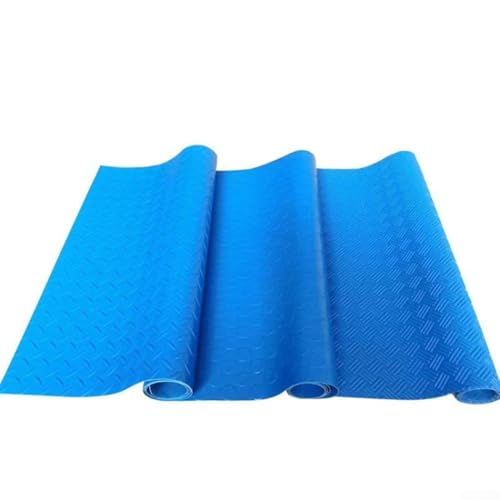 Yhenlovtt Schwimmbad-Sicherheitsmatte, rutschfeste Poolleiter, wasserdicht, Pool-Stufenschutzmatte, blau, mittlere Pool-Stufenmatte mit strukturierter Oberfläche, für den Innen- und Außenbereich (90 x von Yhenlovtt