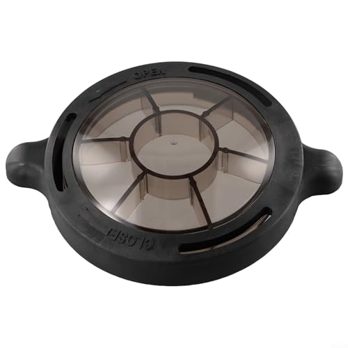 Yhenlovtt Schwimmbadpumpe Abdeckung Ersatzteil kompatibel mit Pure Flow PL1600 PL1601 Inground Pool System 72772 72743 72744 mit Ringdichtung dunkelbraun von Yhenlovtt
