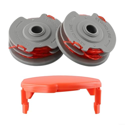 Yhenlovtt Trimmerspule Schnur Ersatzset mit Abdeckkappe kompatibel mit Contour 500 Power Plus 500XT Multi Trim String Trimmer Teilen von Yhenlovtt