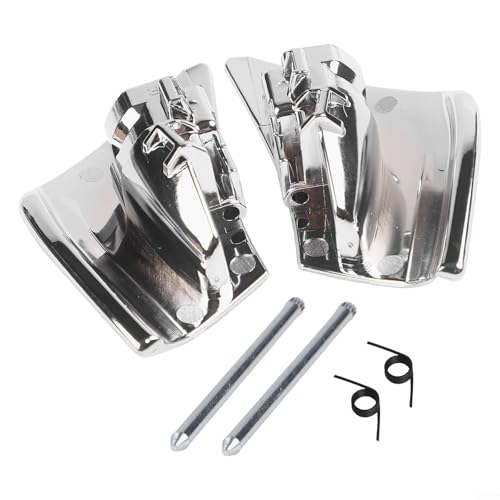 Yhenlovtt Vorderer linker und rechter Autositz unten Griff Chrom Silber ABS PC Ersatz kompatibel mit Mercedes E-Klasse Coupe W207 2009-2016 und C-Klasse Coupe W204 2008-2015 von Yhenlovtt