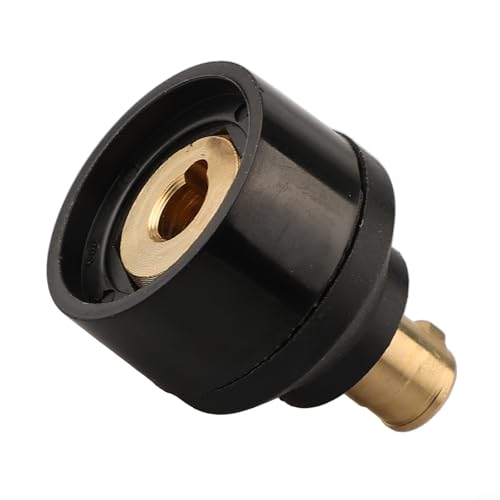Yhenlovtt WIG-Schweißbrenner-Adapter-Anschluss WP-17 V auf WP-26 V Stromkabel-Konverter für 10–25 9 mm auf 35–50 13 mm Anschluss mit mechanischem Schloss von Yhenlovtt