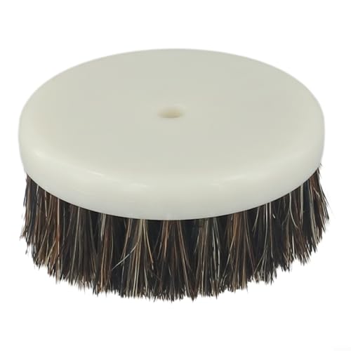 Zum Reinigen Bürstenkopfaufsatz für Bohrmaschinen, geeignet für Autopolster, Sofa, Teppich, Stoff und Leder (Schwarz) von Yhenlovtt