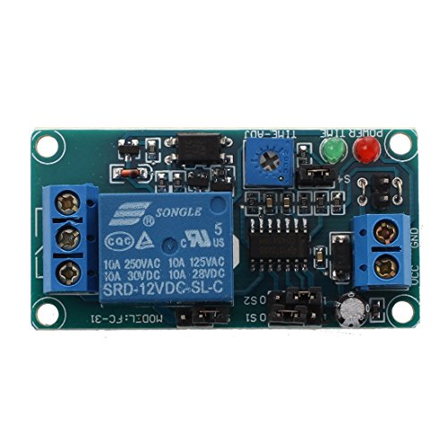 Yheonver SRD 12V DC-SL-C NC Relais Modul mit 12V DC Verzoegerter von Yheonver