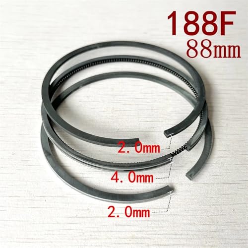 Ringsatz for chinesischen Diesel 170 173 178 188 190 192 186F 9HP 4-Takt-Diesel-5KW-Generator Zubehör(Diesel 188F 88MM) von YhfAbd