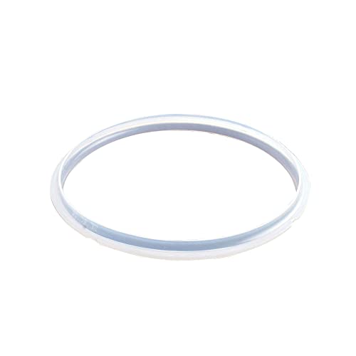 1-pcs-Schnellkochkochtiere weiße Silikon-Gummidichtung Dichtungsring-Schnellkochkochkochtopf Ring,A 18×16cm von Yhloubb