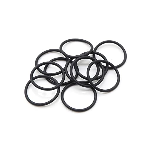 10 Stück schwarze NBR-O-Ring-Dichtung, Dicke CS 2,5 mm,OD 47mm ID 42mm von Yhloubb