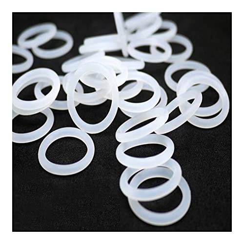 10 pcs weißer Gummi-Dichtungsring-Wärme-resistenter Lebensmittel-Silikon-O-Ring,OD 55mm CS 3mm von Yhloubb
