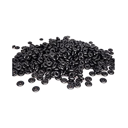 100 pcs Schwarzer Gummi-Ring NBR Dichtung O Ring CS1.9mm O-Ring Dichtung Dichtung Ölwaschmaschine,8x4.2x1.9mm von Yhloubb