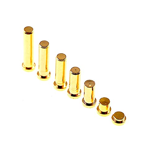 100PCS Pogo Pin Weiblicher Kontakt 2.0mm Durchmesser SMT Oberfläche Mount PCB Header Mate Frühling Last PogoPin,7.0 mm Height von Yhloubb