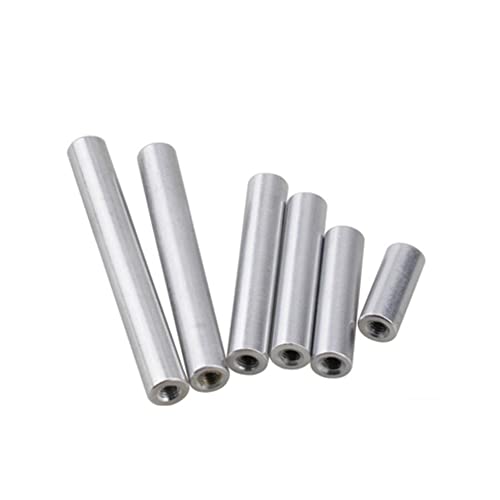 10PCS M3,10mm,Runder Aluminiumstandoff-Spacer-Bolzen erstrecken sich lange Nuss von Yhloubb