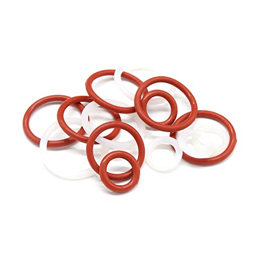 10pcs VMQ Silicon O Ring CS 3,5 mm Lebensmittelqualität Runde O Formdichtung Dichtung,white,ID 39mm OD 46mm von Yhloubb