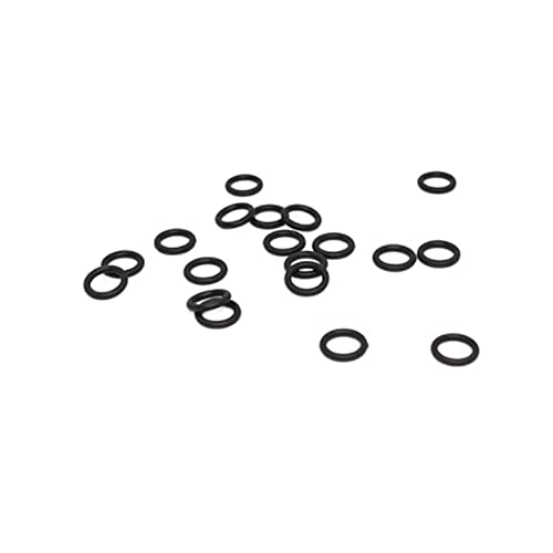 150pcs Gummi-Ring Schwarzer NBR-Versiegelung O-Ring CS1.2mm O Ringdichtung,7x4.6x1.2mm von Yhloubb