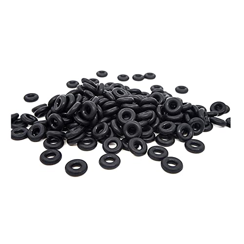 150pcs Schwarzer Gummi-Ring NBR Dichtung O Ring CS 1,5 mm O-Ringdichtung Dichtung,9x6x1.5mm von Yhloubb