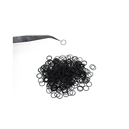 20pcs schwarzer NBR CS 0,5 mm Dicke O Ringdichtung,OD3xID2xCS0.5mm von Yhloubb