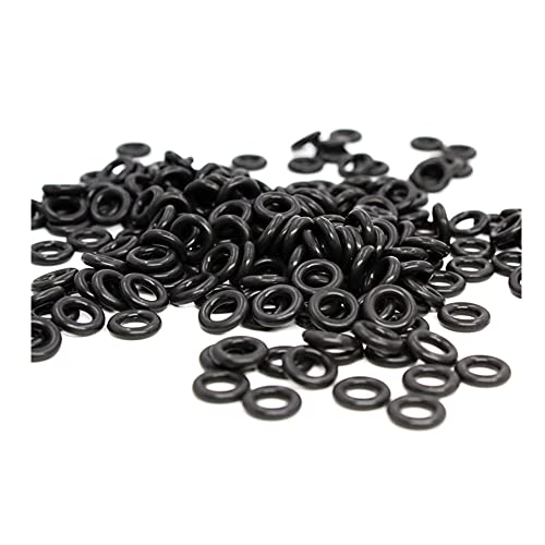 30 pcs Fluor Gummi -Ring Schwarz FKM Oring Dichtendicke 1,5 mm,14×11×1.5mm von Yhloubb