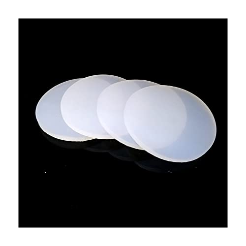 5-pcs weiße runde Silikon-Gummiblechdichtung Dichtung,60mm x 2mm von Yhloubb