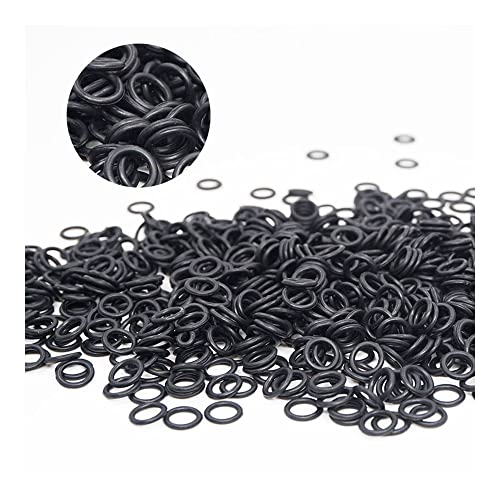 50pcs Schwarzer Gummi-Ring NBR Dichtung O-Ring CS1.5 mm O Ringdichtung Dichtungsring,10.5x7.5x1.5mm von Yhloubb