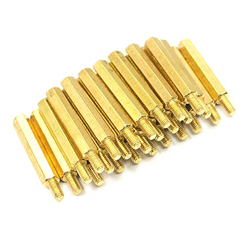 M3*15mm+6mm,50 stücke Sechskantmutter Abstand Schraube Messing Gewindespelsäule PCB Computer PC Motherboard Standoff Spacer M3*15mm+6mm,50 stücke Sechskantmutter Abstand Schraube Messing Gewindespelsäule PCB Computer PC Motherboard Standoff Spacer von Yhloubb