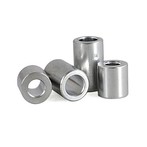 m5 20pcs,thickness 2mm,Aluminiumbuchsen-Dichtung Aluminium-flache Scheibendichtung Kein Thread-Standoff-Spacer von Yhloubb