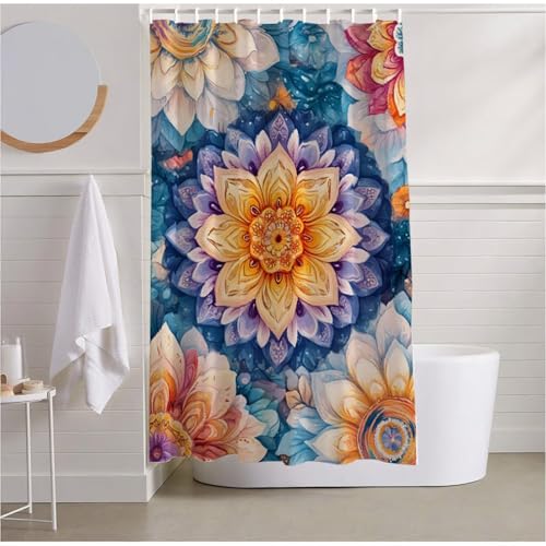 Duschvorhang 90 x 180 Klassisch Duschvorhang Wasserdicht Extra Lang Duschrollo Orange Farbe Shower Curtains Polyester Beschwerter Saum mit Duschvorhangringe für Hotel Dormitory, Badezimmer Deko R2-511 Duschvorhang 90 x 180 Klassisch Duschvorhang Wasserdicht Extra Lang Duschrollo Orange Farbe Shower Curtains Polyester Beschwerter Saum mit Duschvorhangringe für Hotel Dormitory, Badezimmer Deko R2-511 von Yhoonn