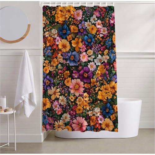 Duschvorhang Orange Farbe Duschrollo für Badewanne 100 x 200 Duschvorhang Wasserdicht Beschwerter Saum, Shower Curtain Sonnenblume Duschvorhänge Polyester Stoff Badevorhänge Camping Badewanne R2-528 Duschvorhang Orange Farbe Duschrollo für Badewanne 100 x 200 Duschvorhang Wasserdicht Beschwerter Saum, Shower Curtain Sonnenblume Duschvorhänge Polyester Stoff Badevorhänge Camping Badewanne R2-528 von Yhoonn
