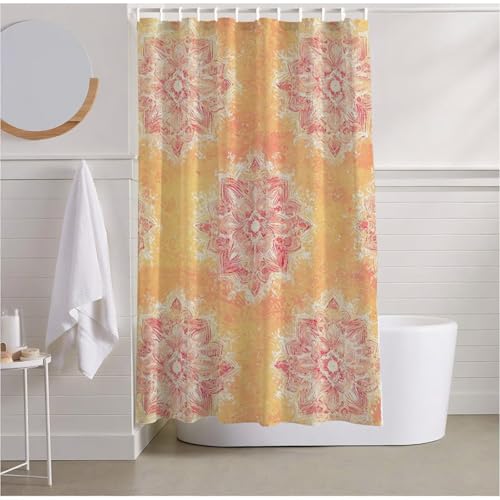 Duschvorhang Orange Farbe Duschrollo für Badewanne 90x180cm Duschvorhang Wasserdicht Beschwerter Saum, Shower Curtain Türkei Duschvorhänge Polyester Stoff Badevorhänge für Badewanne Duscheh R2-498 Duschvorhang Orange Farbe Duschrollo für Badewanne 90x180cm Duschvorhang Wasserdicht Beschwerter Saum, Shower Curtain Türkei Duschvorhänge Polyester Stoff Badevorhänge für Badewanne Duscheh R2-498 von Yhoonn