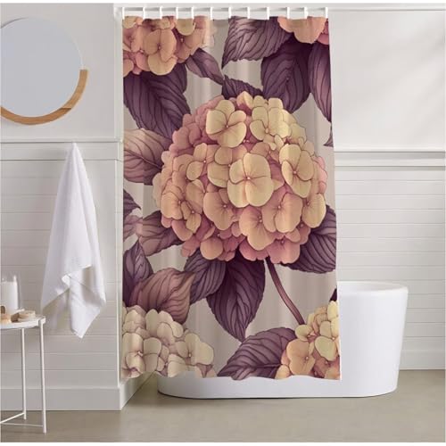 Duschvorhang Pink Duschrollo für Badewanne 180x200 Duschvorhang Wasserdicht Beschwerter Saum, Shower Curtain Pflanzen Duschvorhänge Waschbar Polyester Stoff Badevorhänge für Badewanne Duscheh R2-506 Duschvorhang Pink Duschrollo für Badewanne 180x200 Duschvorhang Wasserdicht Beschwerter Saum, Shower Curtain Pflanzen Duschvorhänge Waschbar Polyester Stoff Badevorhänge für Badewanne Duscheh R2-506 von Yhoonn