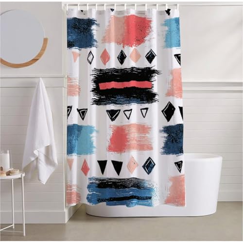 Duschvorhang Weiß Duschrollo für Badewanne 240 x 200 Duschvorhang Wasserdicht Beschwerter Saum, Shower Curtain Einfachheit Duschvorhänge Polyester Stoff Badevorhänge für Familie Camping Duscheh R2-504 Duschvorhang Weiß Duschrollo für Badewanne 240 x 200 Duschvorhang Wasserdicht Beschwerter Saum, Shower Curtain Einfachheit Duschvorhänge Polyester Stoff Badevorhänge für Familie Camping Duscheh R2-504 von Yhoonn