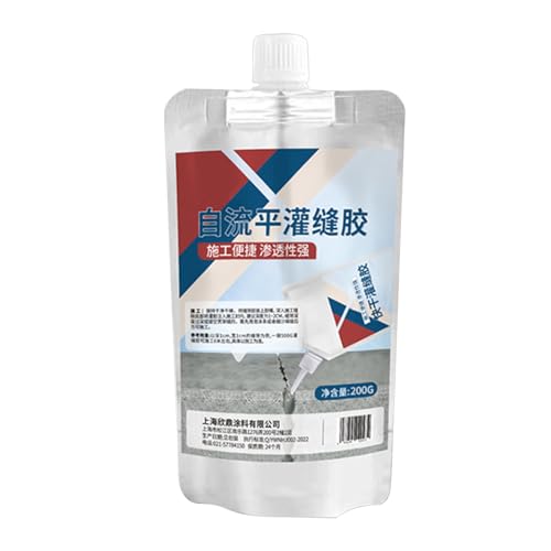 Beton Crack Dichtmittel | 200 g wasserdichte Betonreparatur | Versiegelungskleberzementrisse | Hoher Widerstand wasserdichtem Klebstoff für Terrasseneingänge Beton Crack Dichtmittel | 200 g wasserdichte Betonreparatur | Versiegelungskleberzementrisse | Hoher Widerstand wasserdichtem Klebstoff für Terrasseneingänge von Yhsioaklo