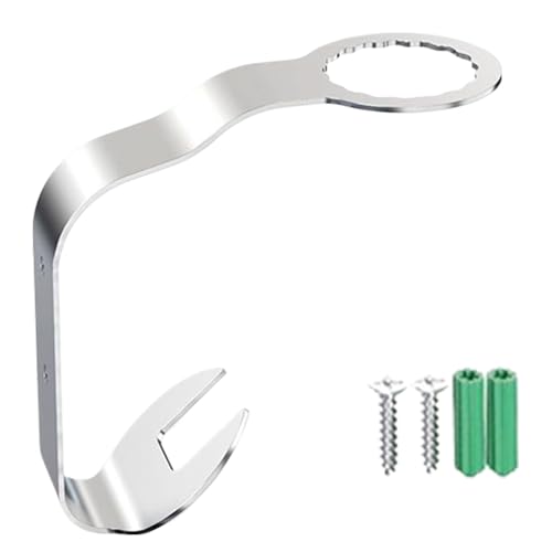 Helmbügel Wandhang | Hathaken ohne Lochbohrung | An der Wand montierter Kleber Helm Aufbewahrungshaken | Multifunktionale Hakenbeutel Handschuhe Kleidung Hüte Keys Helm Aufbewahrung Wand montiert Home von Yhsioaklo