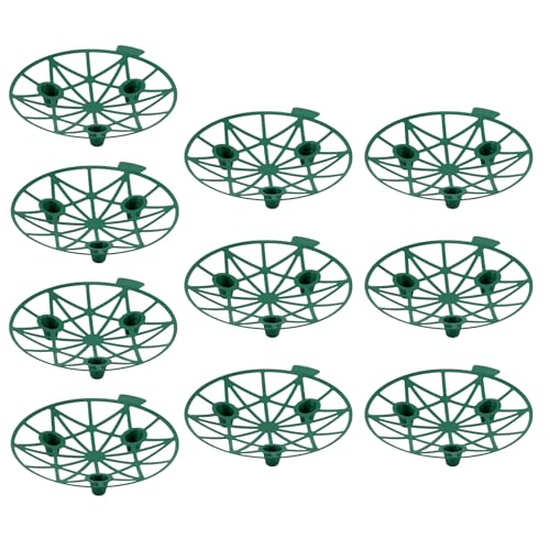 Melonencradle | 10pcs Watermelonhalter Ständer stütze | Schutz | Stapelbares Pflanzenanbauhalter Rack für Squash se Cantaloupe Erdbeeren Honigtau von Yhsioaklo