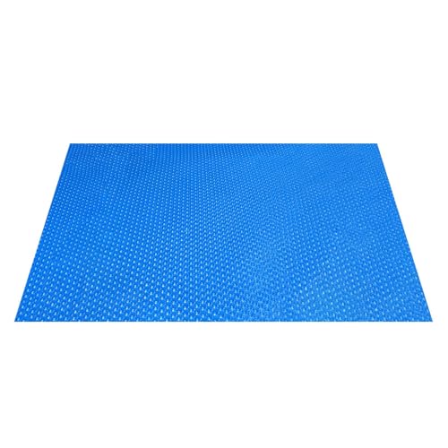 Schwimmbadabdeckung | Rechteckige Solar-Poolabdeckung | Solardecke für Pools | Faltbare Matte Isolieren Sicherheitsheizung Wasserdicht Wärme für Outdoor Sommer Sonne Spa Warm von Yhsioaklo