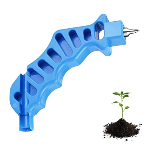 Tropfrohrloch-Punch-Werkzeug, Handheld 4-mm-Rohr-Perforator, Grip-Bewässerungspuncher, wiederverwendbarer Schlauchschneider für PE-Schläuche, Gartensprinkler, Tropfers, Wasserversorgungssysteme von Yhsioaklo