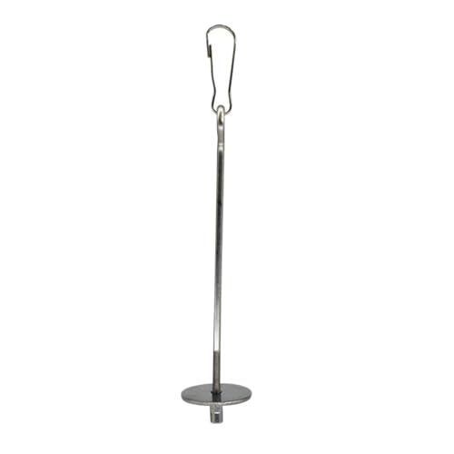 Vogelfutterleiter - Apfelfruchtspieß, behandelt | Langlebiger Stahl -Lebensmittelhalter, Blocke Cockatiel SALAKEET FORSAGING -Spielzeug, Käfighänge -Accessoire, einfaches sauberes Design für von Yhsioaklo