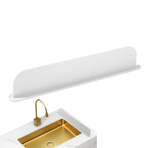 Wasserspritzwache - Silikonspüle Splash Guard - Spüle Splash Guard hinter dem Wasserhahn | Wiederverwendbarer -Beschützer für Wasserhahn, Waschen von Geschirr, Spülbecken Wasserspritzwache - Silikonspüle Splash Guard - Spüle Splash Guard hinter dem Wasserhahn | Wiederverwendbarer -Beschützer für Wasserhahn, Waschen von Geschirr, Spülbecken von Yhsioaklo