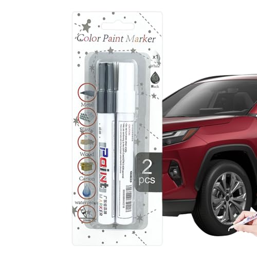 Yhsioaklo Automobilfarbenreparaturstift | Retouching Stiftfarbe Karosserie | Auto Malerei Stift | Sending -TO -Wasserfarbe Set | Automobilgemälde und Primer von Yhsioaklo