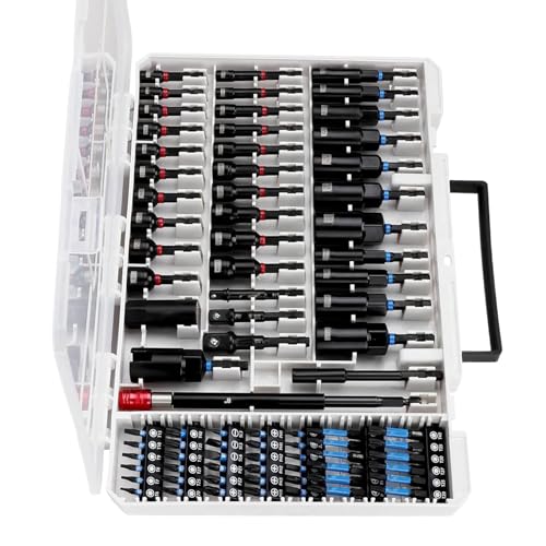 Yhsioaklo Impacts Nusskopf-Antriebssatz,Magnet-Schlagschrauber-Set Mit Adapterkit - Robuster Aufbewahrungskasten Mit Adapter-Set Für Reparaturen Und Mechanikerarbeiten von Yhsioaklo