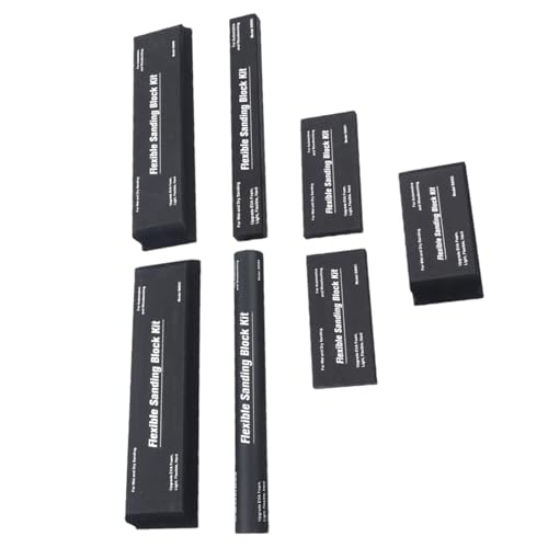 Yhsioaklo Schleifblock, 7-teilig, EVA, für Karosserie | Nasstrocken für Metall, Furnier, Möbel, Beton | Karosserie Lack Metall Glas Beton Yhsioaklo Schleifblock, 7-teilig, EVA, für Karosserie | Nasstrocken für Metall, Furnier, Möbel, Beton | Karosserie Lack Metall Glas Beton von Yhsioaklo