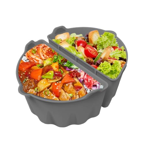 Yhsioaklo Slow Cooker Trennfolie | Ovale Form Spülmaschinengeeignet - Wiederverwendbarer Silikon Schongarer Topfeinsatz,Für Suppe Tomate Huhn Yhsioaklo Slow Cooker Trennfolie | Ovale Form Spülmaschinengeeignet - Wiederverwendbarer Silikon Schongarer Topfeinsatz,Für Suppe Tomate Huhn von Yhsioaklo