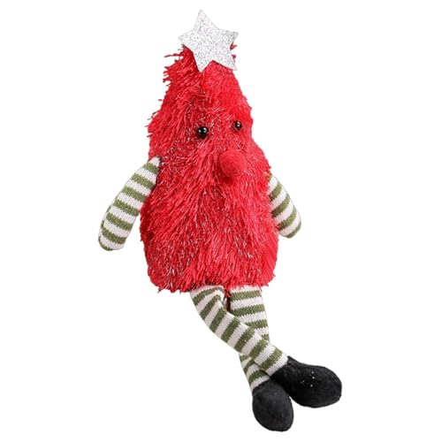 Yhsioaklo Weihnachts Plüschfigur | Langbeinige Weihnachtsbaum Puppe Plüsch - Weiche Festliche Leuchtende Figurendekoration Für Büro Schreibtisch Zuhause Tisch Mittelpunkt Yhsioaklo Weihnachts Plüschfigur | Langbeinige Weihnachtsbaum Puppe Plüsch - Weiche Festliche Leuchtende Figurendekoration Für Büro Schreibtisch Zuhause Tisch Mittelpunkt von Yhsioaklo
