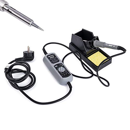 Yihua 908+ Lötkolben 65W Regelbare Tragbare Mini-Lötstation 200…480ﹾC Ablage von YIHUA
