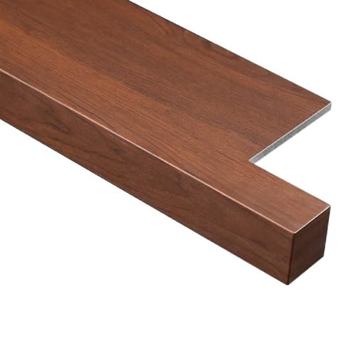 Fensterbank Außen hochwertige PVC Fensterbank mit Seitenabschluss leicht zu reinigen und äußerst robust für Holz Aluminium den Innenbereich Innen Fensterbrett80x25cm von YiHYSj