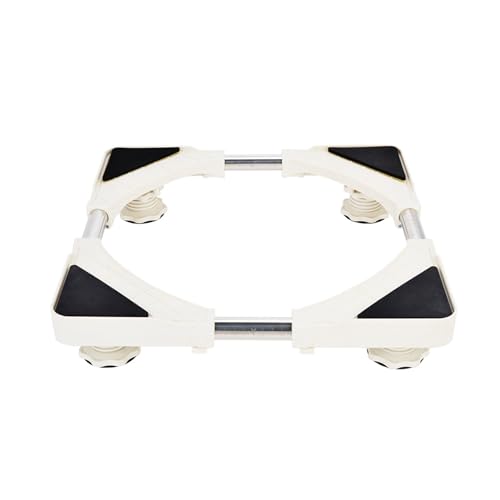 YiHYSj Waschmaschine Sockel Einstellbare Breite 47-70cm Verstellbare Podeste & Rahmen für Waschmaschinen Trockner Kühlschrank Gefrierschrank (4 Füßen:7-9cm) von YiHYSj