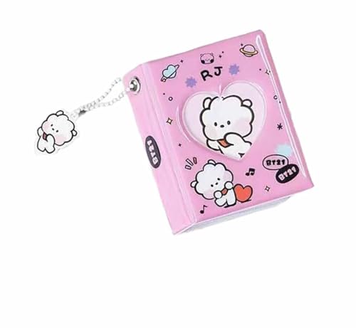 Yijee Kpop Photocard Binder, Cute Photocard Holder Album mit Hüllen für Lomo Cards,Fotokarten Sammelordner für Idols Fans Mädchen von YiJee