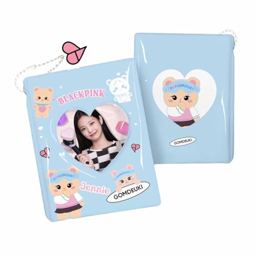 Yijee Photocard Binder Kpop Süßes Photocard Album mit Sleeves für Lomo Karten, Stray-K SKZ SKZOO STAYs Fotokartenhalter Sammelbuch Geschenk für Fans von YiJee