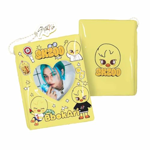 Yijee Photocard Binder Kpop Süßes Photocard Album mit Sleeves für Lomo Karten, Stray-K SKZ SKZOO STAYs Fotokartenhalter Sammelbuch Geschenk für Fans Yijee Photocard Binder Kpop Süßes Photocard Album mit Sleeves für Lomo Karten, Stray-K SKZ SKZOO STAYs Fotokartenhalter Sammelbuch Geschenk für Fans von YiJee