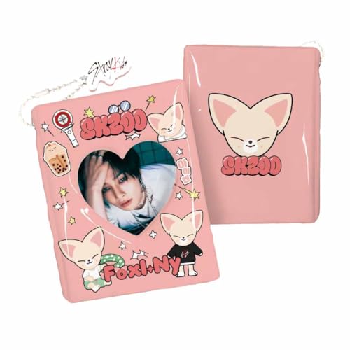 Yijee Photocard Binder Kpop Süßes Photocard Album mit Sleeves für Lomo Karten, Stray-K SKZ SKZOO STAYs Fotokartenhalter Sammelbuch Geschenk für Fans Yijee Photocard Binder Kpop Süßes Photocard Album mit Sleeves für Lomo Karten, Stray-K SKZ SKZOO STAYs Fotokartenhalter Sammelbuch Geschenk für Fans von YiJee