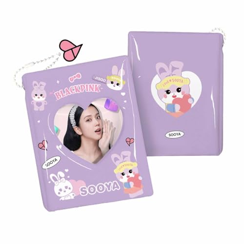 Yijee Photocard Binder Kpop Süßes Photocard Album mit Sleeves für Lomo Karten, Stray-K SKZ SKZOO STAYs Fotokartenhalter Sammelbuch Geschenk für Fans von YiJee