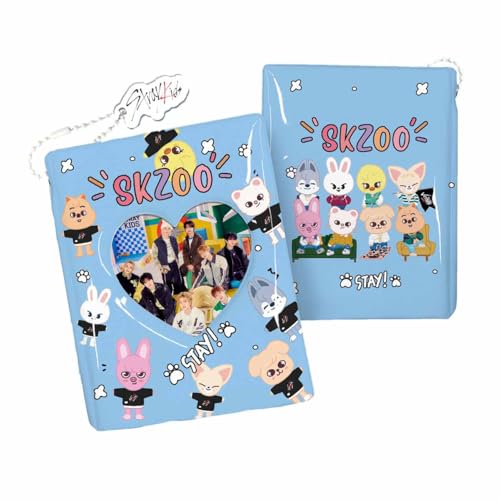 Yijee Photocard Binder Kpop Süßes Photocard Album mit Sleeves für Lomo Karten, Stray-K SKZ SKZOO STAYs Fotokartenhalter Sammelbuch Geschenk für Fans von YiJee